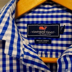 Vinyard Vines boys checked shirt